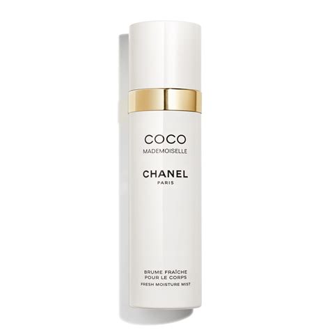 chanel mademoiselle spray mist|coco mademoiselle fresh moisture mist.